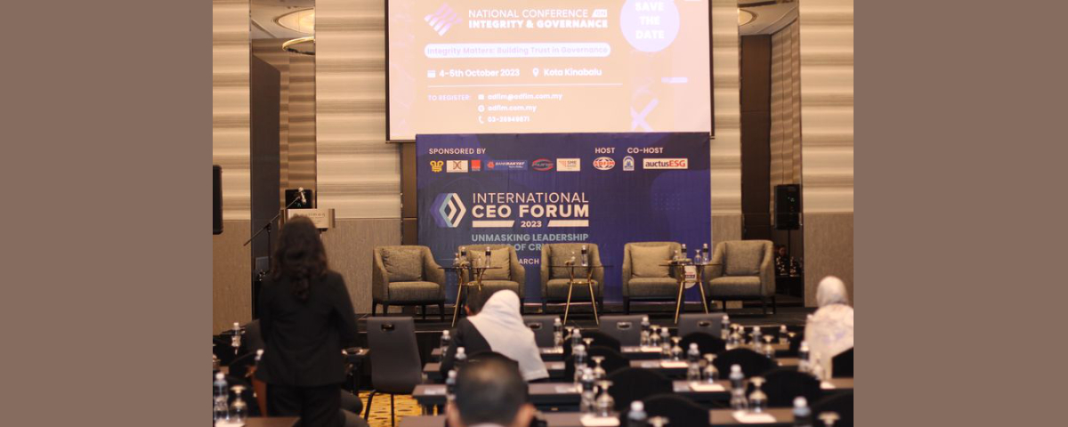International CEO Forum 9-10 March 2023 Kuala Lumpur, Malaysia